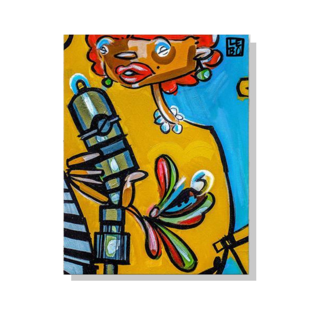 We Rock The Be-Bop Vocals - Mineral Print